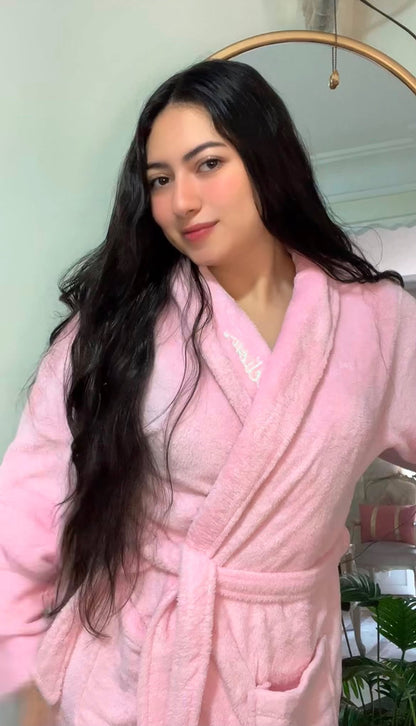 Blush Pink (Bathrobe) 🛁🧼