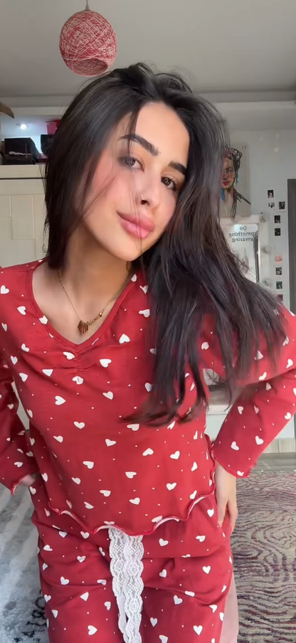 Red Flirt pajama set