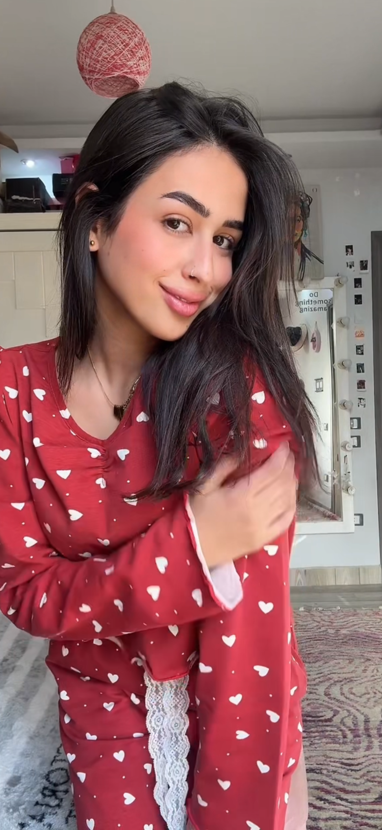 Red Flirt pajama set