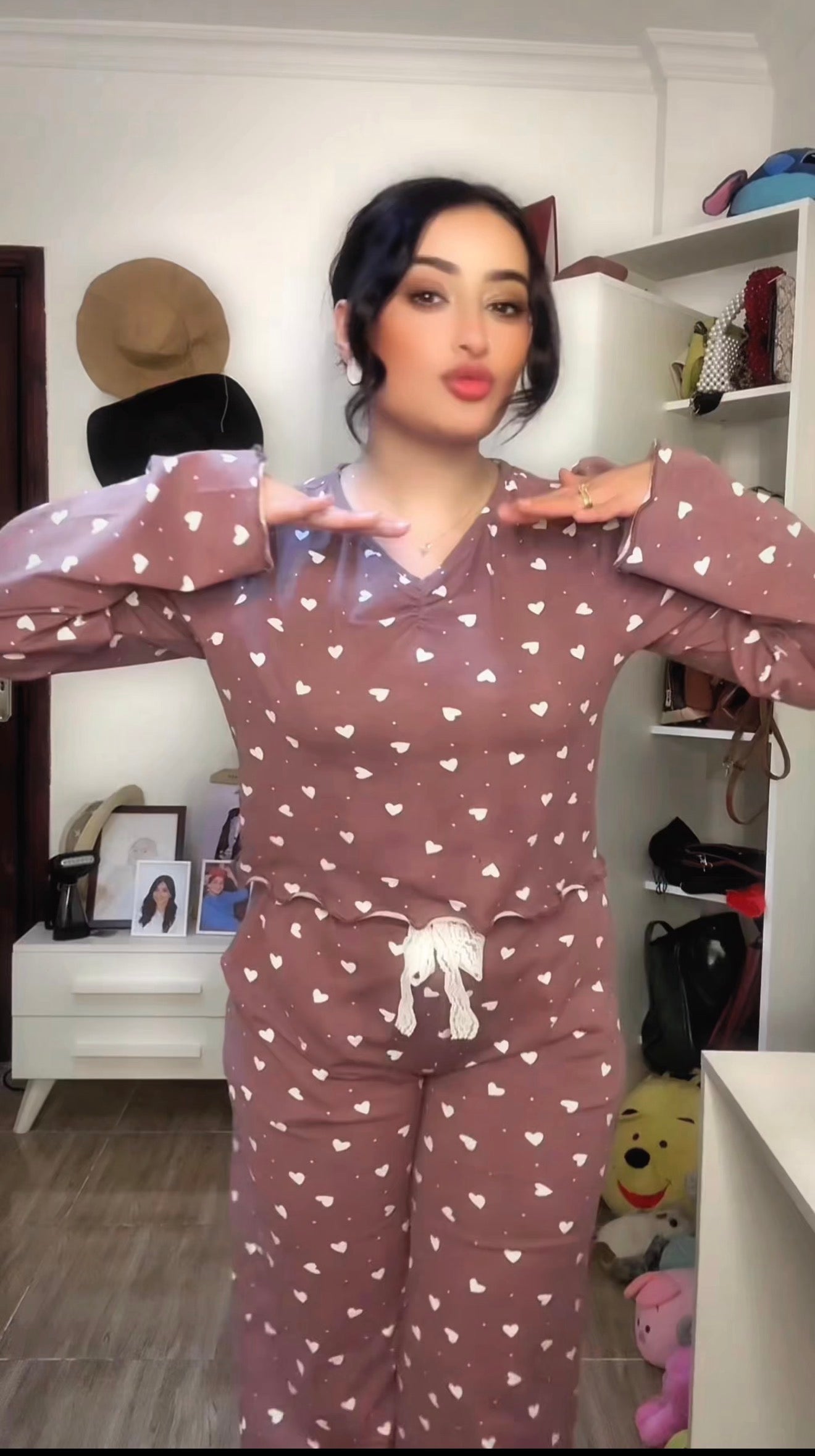 Purple Flirt pajama set